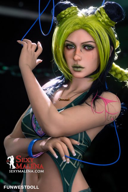 Jolyne Cujoh: 159cm/5ft3 A-cup Premium TPE Sex Doll Cosplay, JoJo's Bizarre Adventure - Stone Ocean