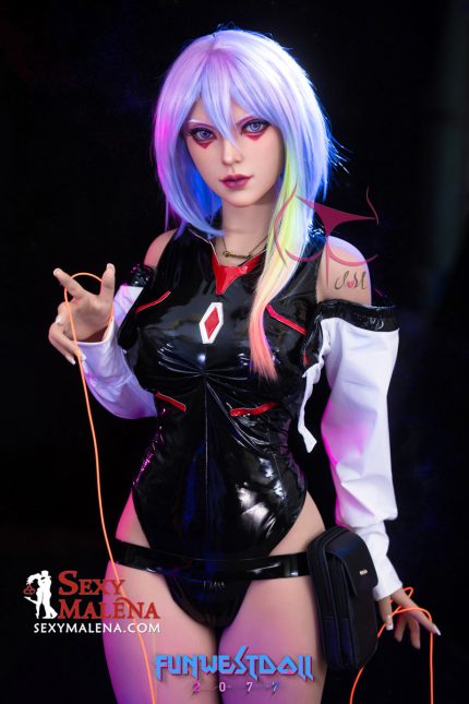 Lucy: 155cm/5ft1 F-cup Premium TPE Sex Doll Cyberpunk 2077 Cosplay