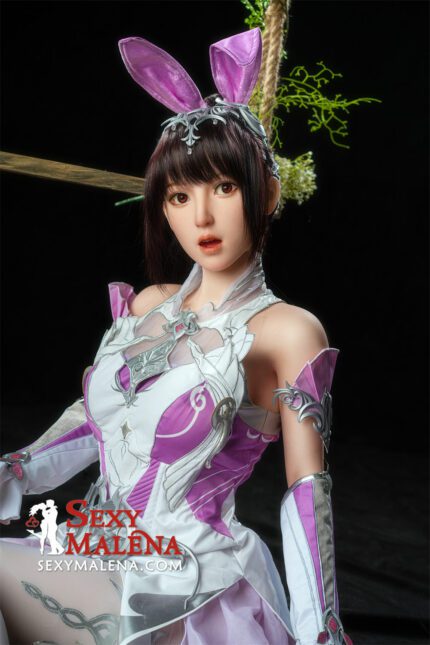 Mai: 155cm/5ft1 C-cup Open Mouth Silicone Sex Doll Soul Land Cosplay