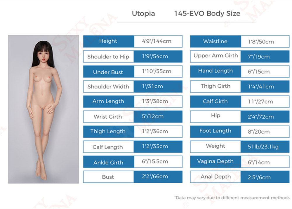 EX-Utopia Body Size-145-EVOsize