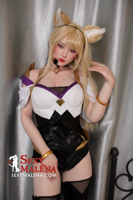 Lia: 171cm/5ft7 D-cup Realistic Sex Doll Ahri LOL Cosplay