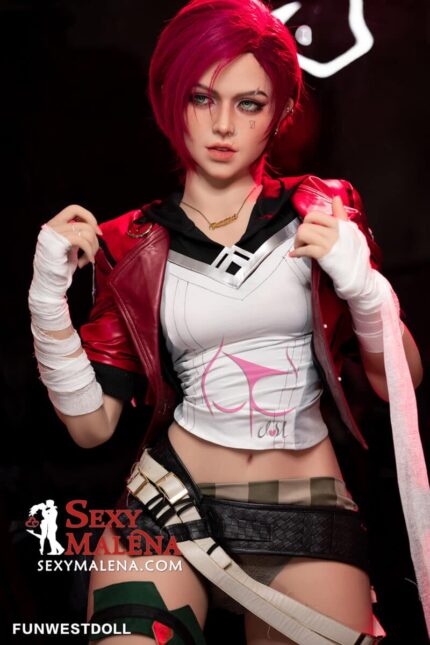 Vi: 157cm/5ft2 C-cup Premium Tpe Sex Doll LOL Cosplay