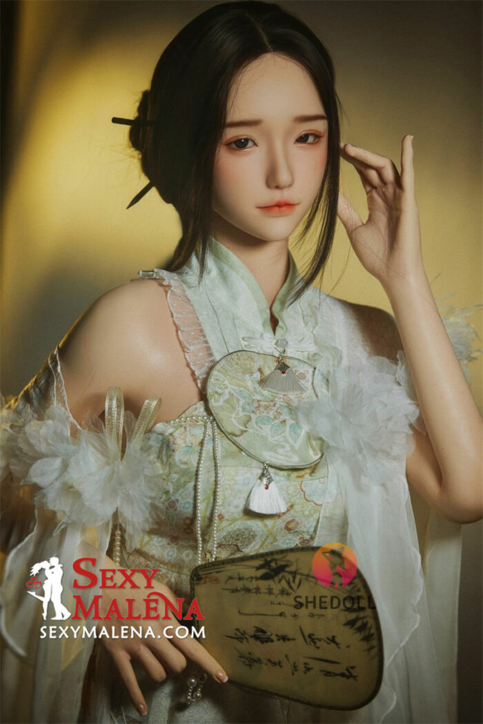 Charlene: 158cm/5ft2 C-cup Silicone & TPE Sex Doll Cheongsam - SHEDOLL Charlene: 158cm/5ft2 C-cup Silicone & TPE Sex Doll Cheongsam - SHEDOLL