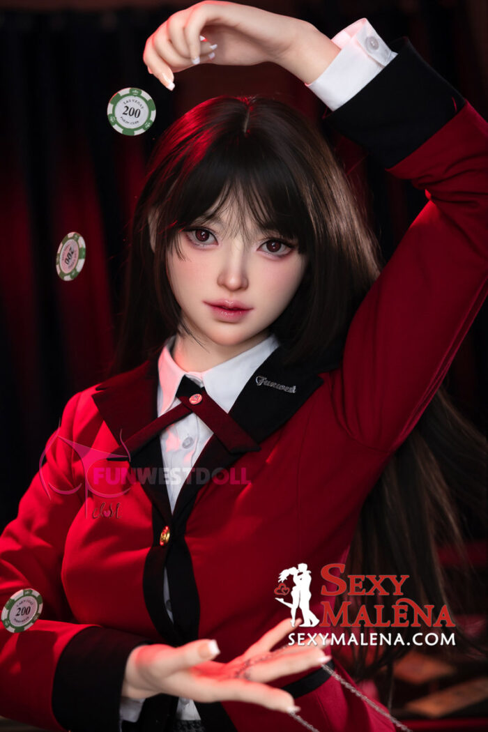 Yumeko Jabami Silicone Doll Kakegurui Cosplay by FunWestDoll Yumeko Jabami Silicone Doll Kakegurui Cosplay by FunWestDoll